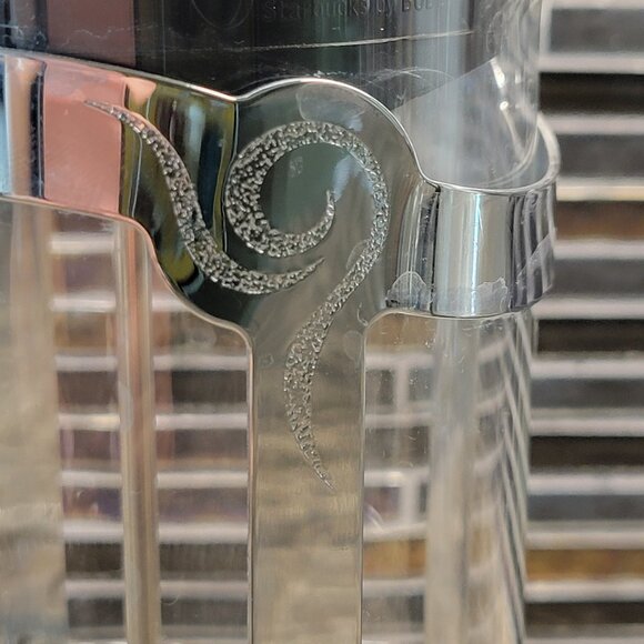 STARBUCKS BARISTA FRENCH PRESS COFFEE GLASS STAINLESS 8 CUP 34 OZ MADE BY BODUM - Picture 6 of 11